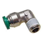 Elbow 1/4 tube x 1/8 mnpt prestolok tube fitting